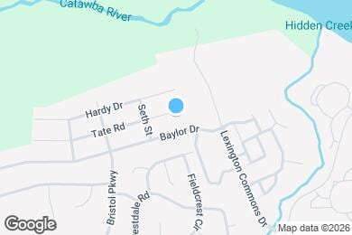 Map image of the property - 1609 Tate Rd