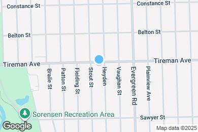 Map image of the property - 20221 Tireman St