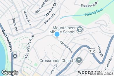 Map image of the property - 115 Cornell Ave