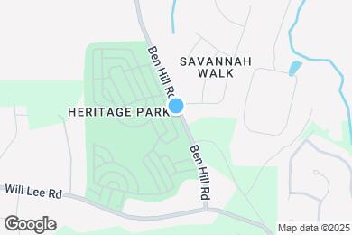 Map image of the property - 4329 Ben Hill Rd