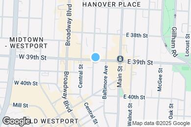 Map image of the property - The Flats on 39th
