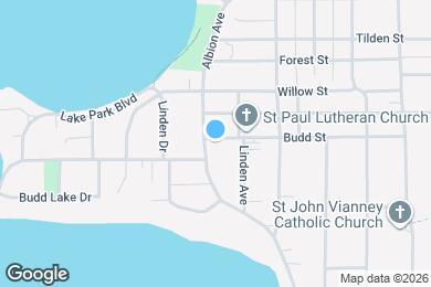 Map image of the property - 603 Albion Ave