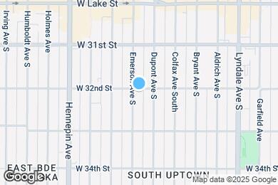 Map image of the property - 3201 Emerson Ave S