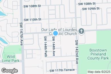 Map image of the property - 14380 SW 112th Terrace