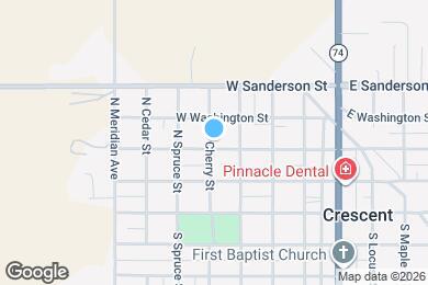 Map image of the property - 420 W Jefferson St