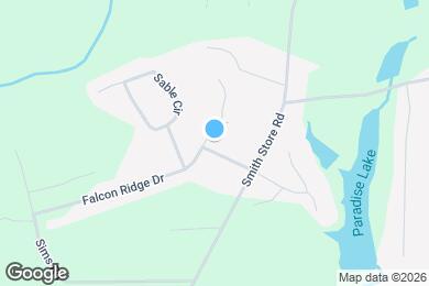 Map image of the property - 200 Falcon Ridge Dr