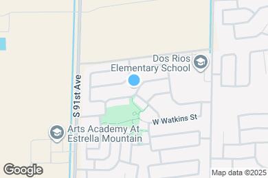 Map image of the property - 8866 W Hilton Ave