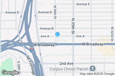 Map image of the property - 3547 Avenue A