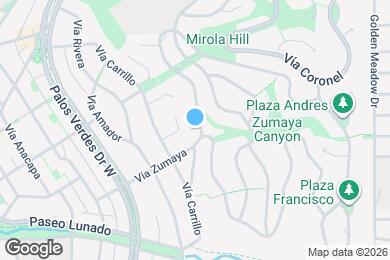 Map image of the property - 1109 Via Romero