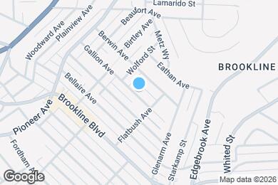 Map image of the property - 729 Gallion Ave