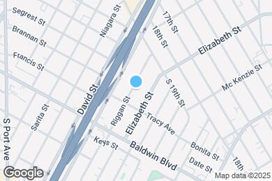 Map image of the property - 2502 Riggan St