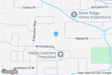 Map image of the property - 2462 S Deborah Ave