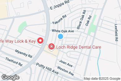 Map image of the property - 8530 Willow Oak Rd