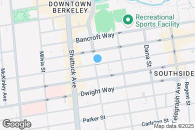 Map image of the property - 2200 Channing Way