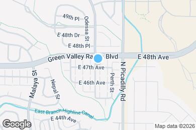 Map image of the property - 4702 Orleans St