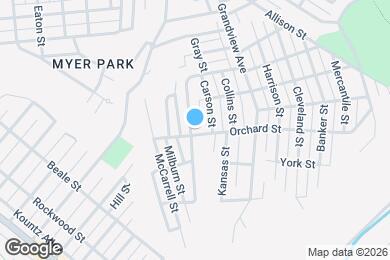 Map image of the property - 3303 Orchard St