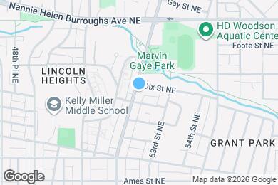 Map image of the property - 335 Division Ave NE