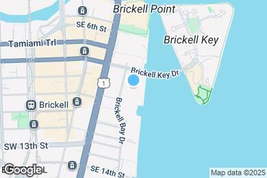 Map image of the property - 905 Brickell Bay Dr
