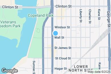 Map image of the property - 619 Wall St