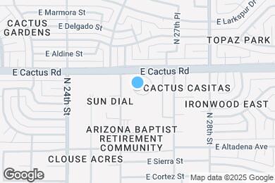 Map image of the property - The M at Shadow Mountain