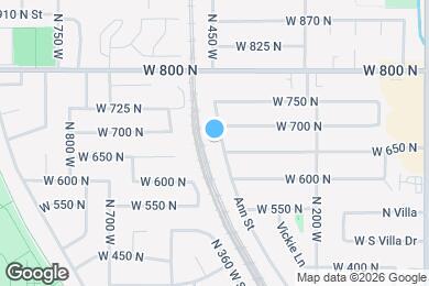 Map image of the property - 668 Ann St