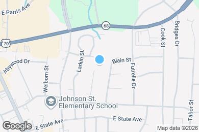 Map image of the property - 1634 N Hamilton St