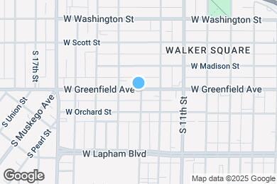 Map image of the property - 1303 W Greenfield Ave