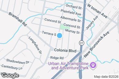 Map image of the property - 167 Jefferson Ave