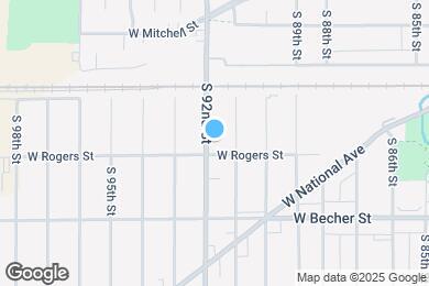 Map image of the property - 1962 S 92nd St