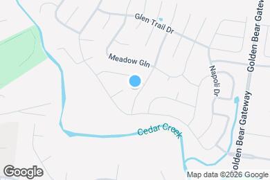 Map image of the property - 7012 Park Knoll Dr