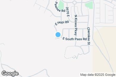 Map image of the property - 3892 E South Pass Cv