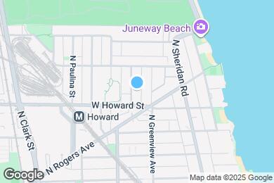 Map image of the property - 7619 N Bosworth Ave