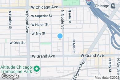 Map image of the property - 1408 W Ohio St