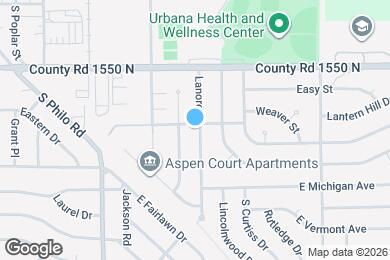 Map image of the property - 1101 Lanore Dr