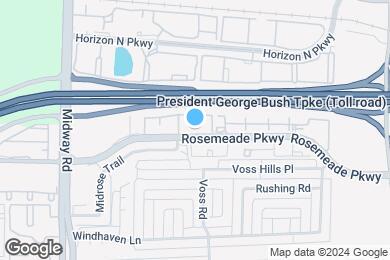 Map image of the property - Villas on Rosemeade East