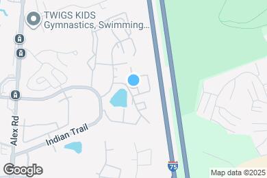 Map image of the property - 1102 Arrowhead Xing