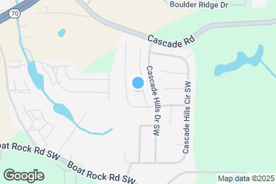 Map image of the property - 822 Cascade Crossing