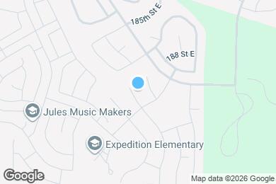 Map image of the property - 18823 111th Ave E