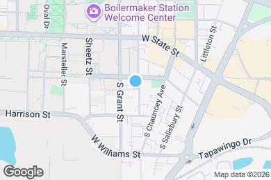 Map image of the property - 217 Pierce St