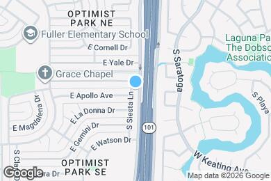 Map image of the property - 5721 S Siesta Ln