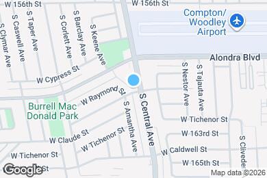 Map image of the property - 2007 W Reeve St