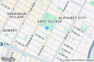Map image of the property - 166 E 7th St