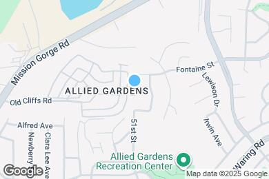 Map image of the property - 5125 Fontaine St