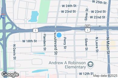 Map image of the property - 433 W 18th St