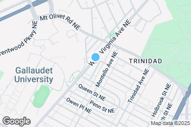 Map image of the property - 1643 W Virginia Ave NE