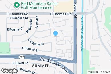 Map image of the property - 3430 N Saffron