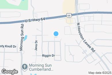 Map image of the property - 2832 Misty Briar Cove