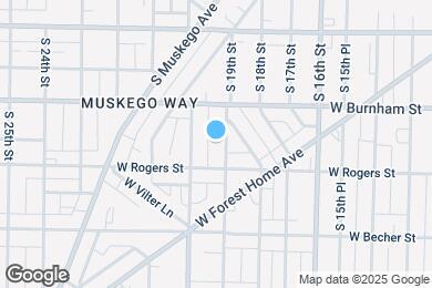 Map image of the property - 1949 S 19th St