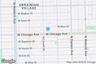 Map image of the property - 2138 W Chicago Ave