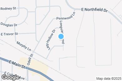 Map image of the property - 220 Longview Bend